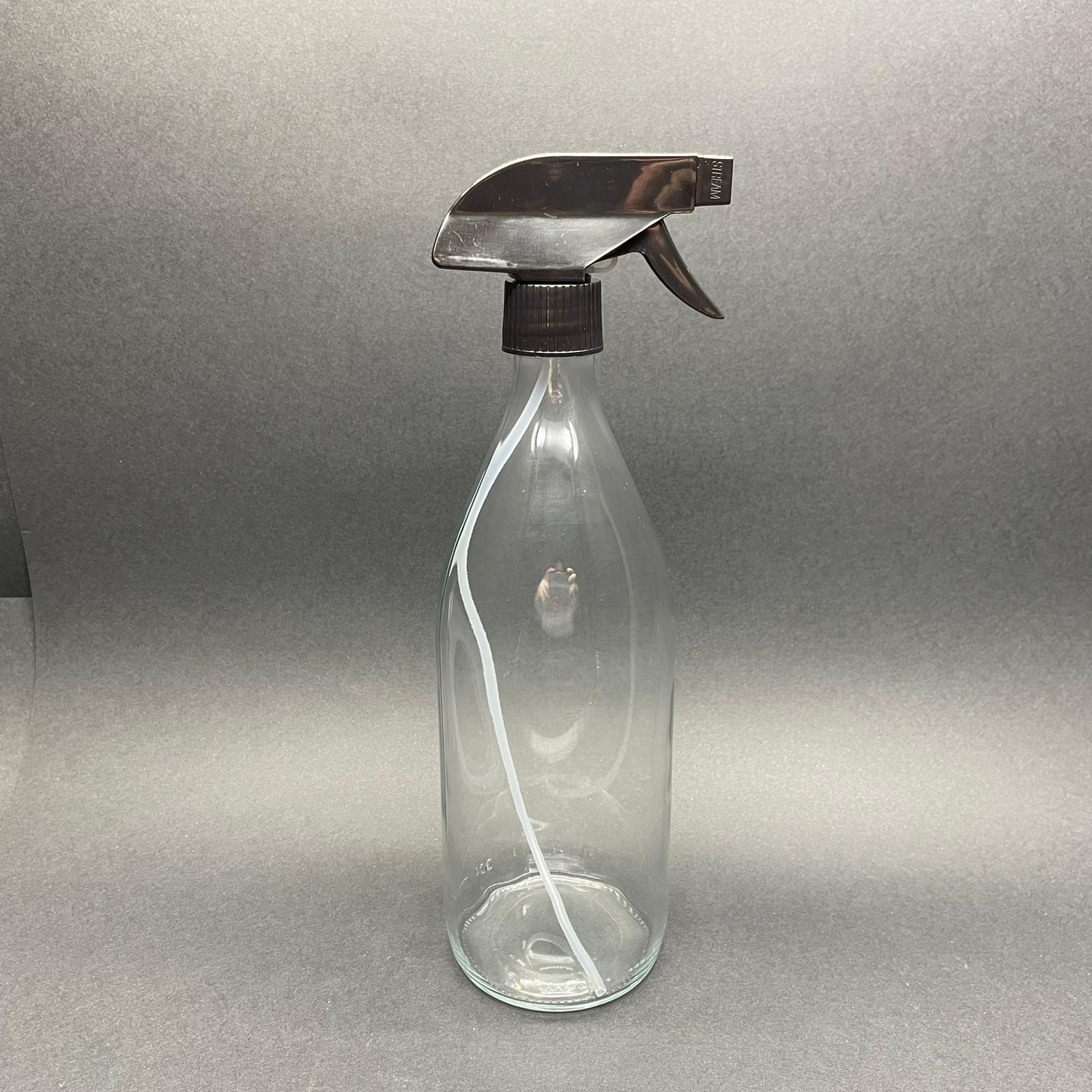 750 Cc Tetik Spreyli Cam Şişe - 750 Ml Cam Temizlik Spreyi Şişesi