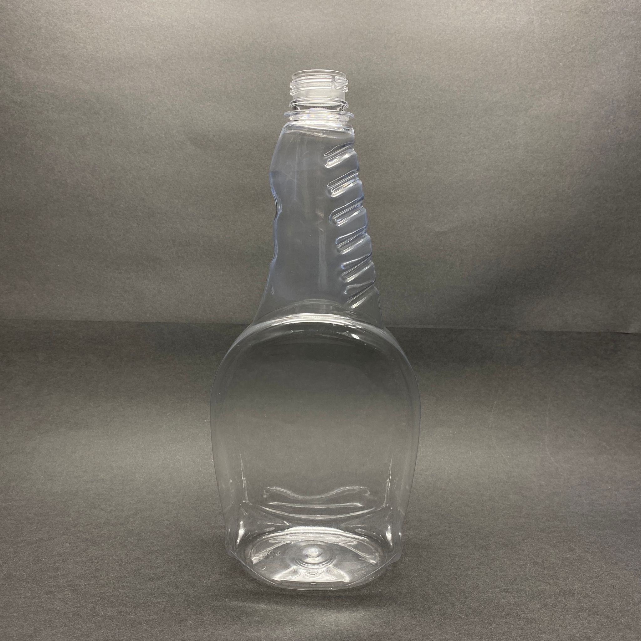 750 Cc Yassı Pet Şişe Kapaksız (28 Ağız) - 750 Ml Boş Cam Sil Şişesi - Yassı Camsil Şişesi