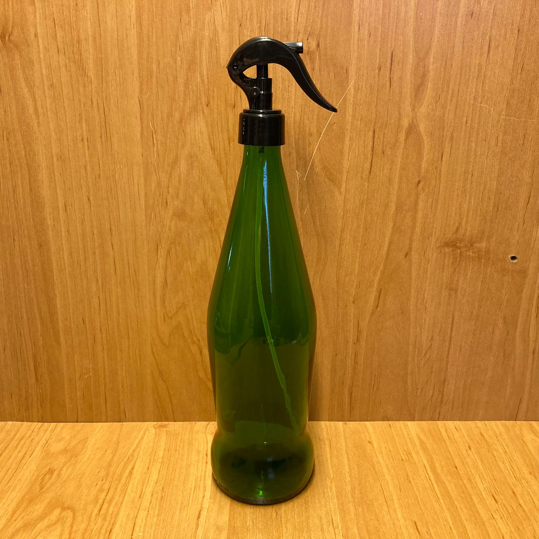 750 Cc Yeşil Spreyli Cam Şişe - 750 Ml Spreyli Cam Şişe