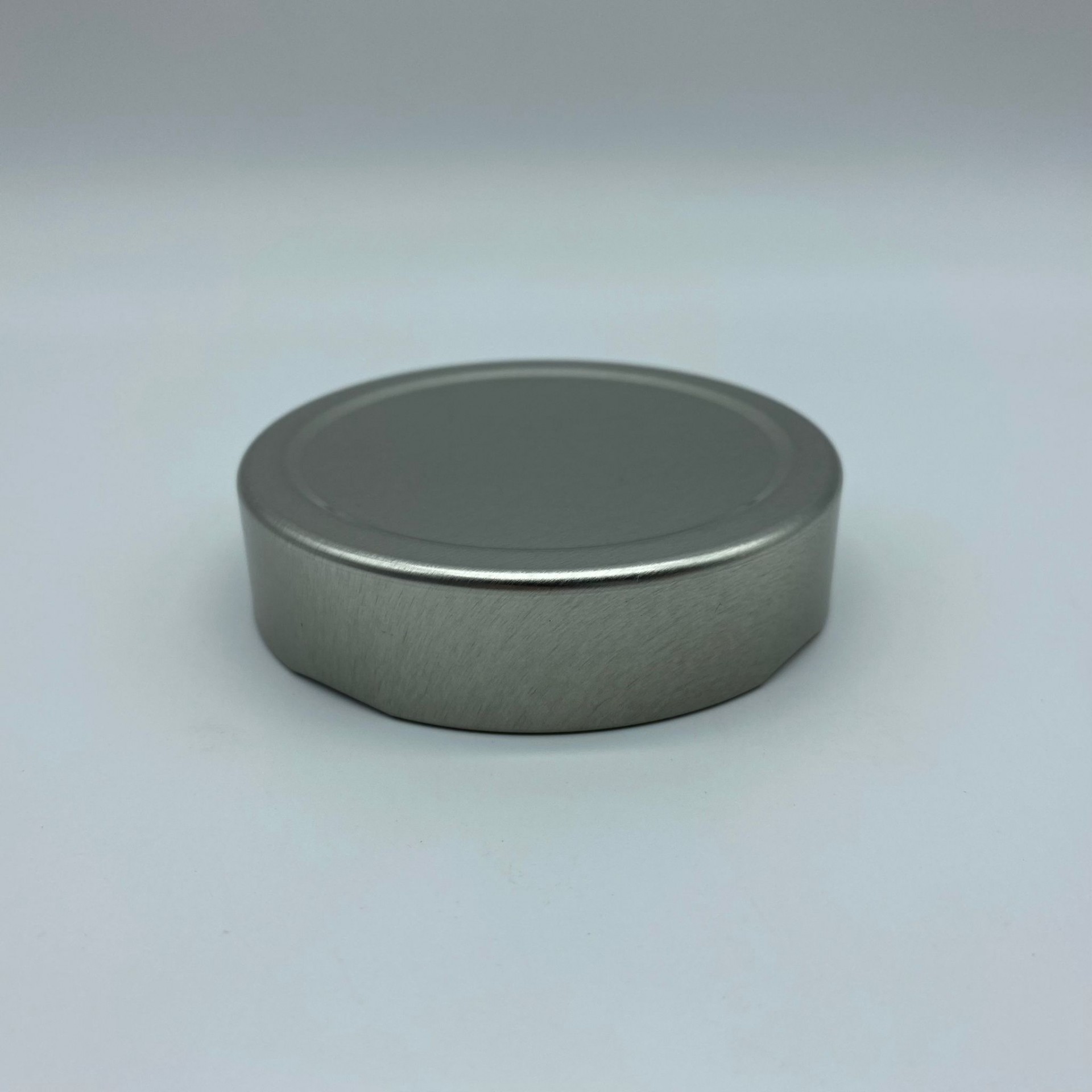 76 Mm Twist Off Derin Gümüş Metal Kapak