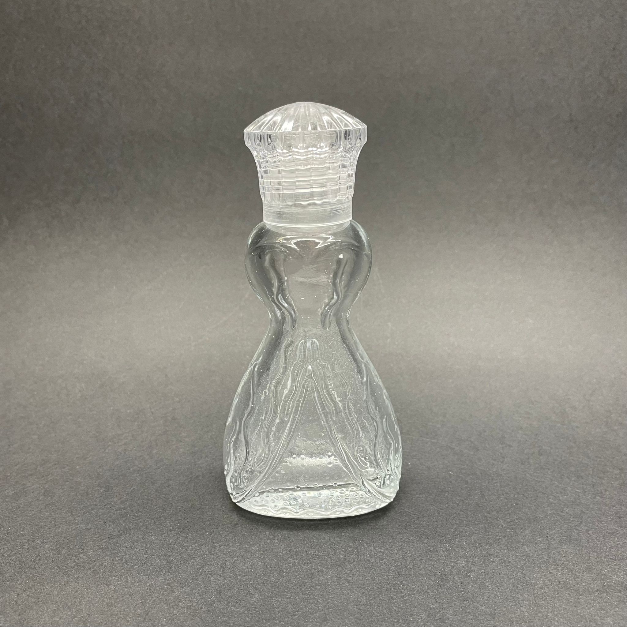 80 Cc Cam Kolonya Şişesi -  Gelin Şişe - Kristal Kapaklı + Plastik Tıpalı
