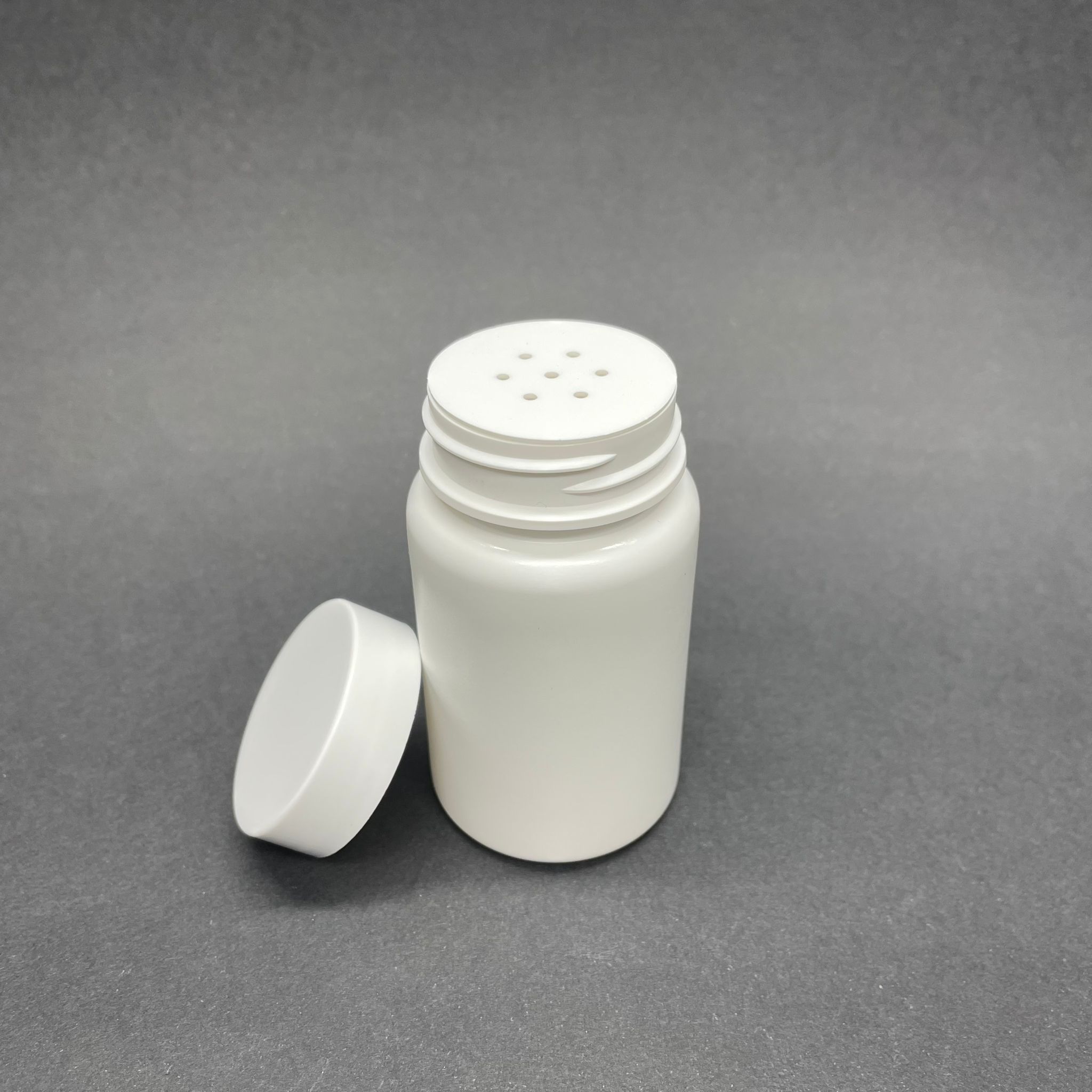 80 Cc Toz Tablet  Şişesi -  Kapaklı +Tıpalı - 80 Ml Pudra Kutusu - Tuzluk Tıpalı Tablet Kutusu  -  Medikal Pudra Ambalaj