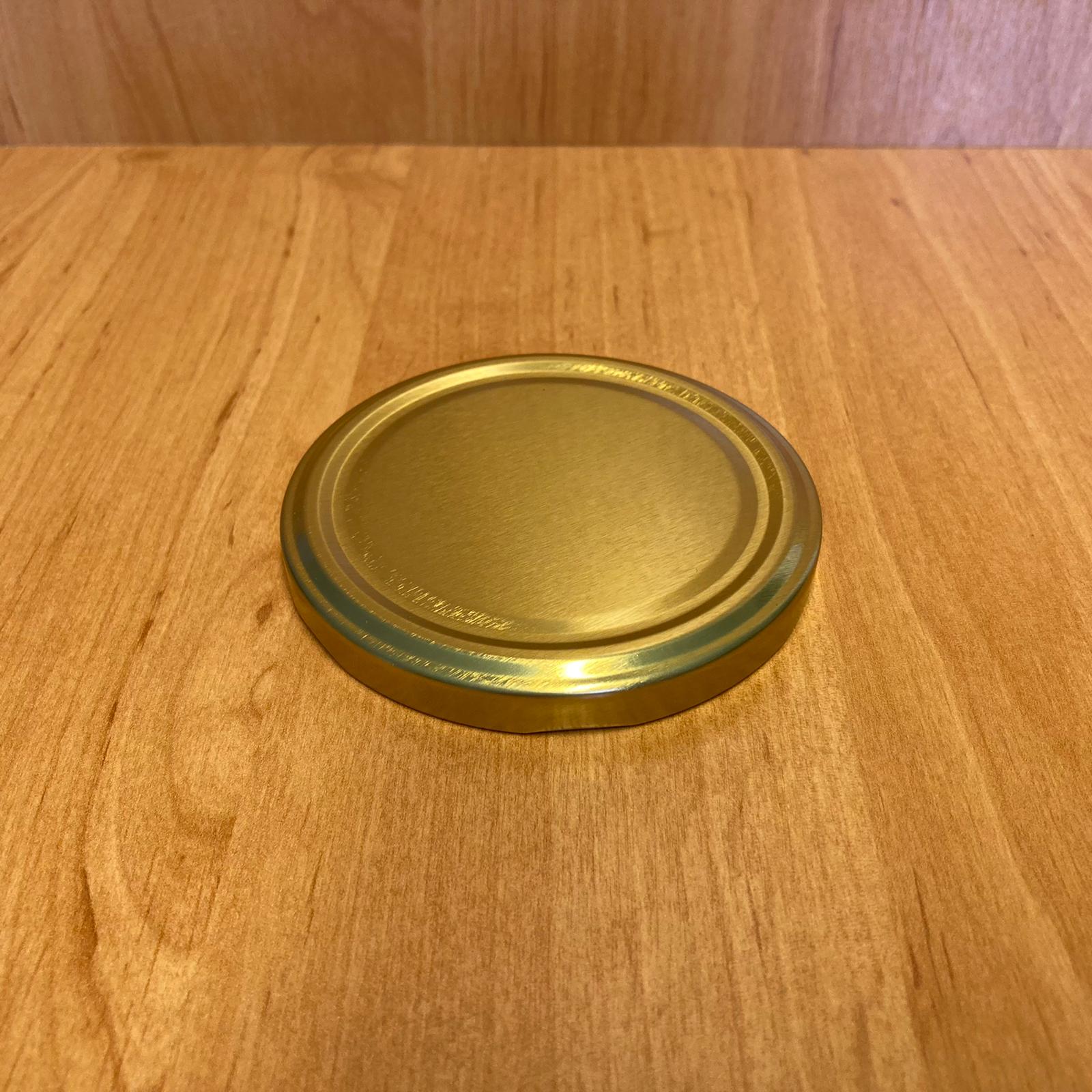 82 Mm Twist-Off Gold (Koyu) Metal Kapak
