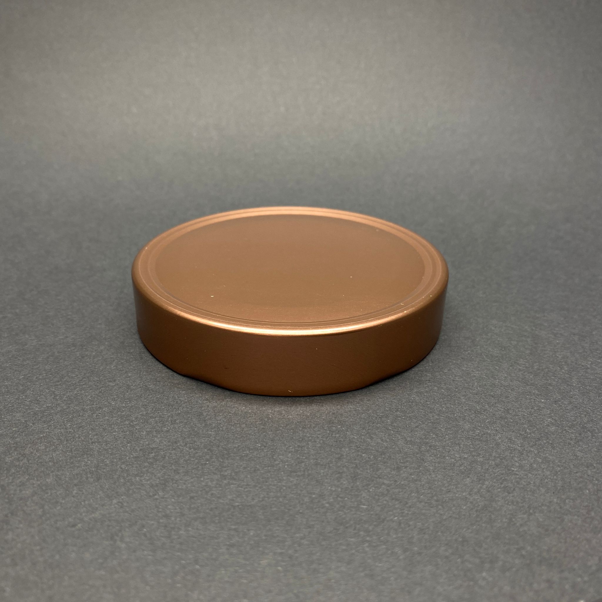 89 Mm Twist-Off Derin Etek Metal Kapak - Bronz Renk