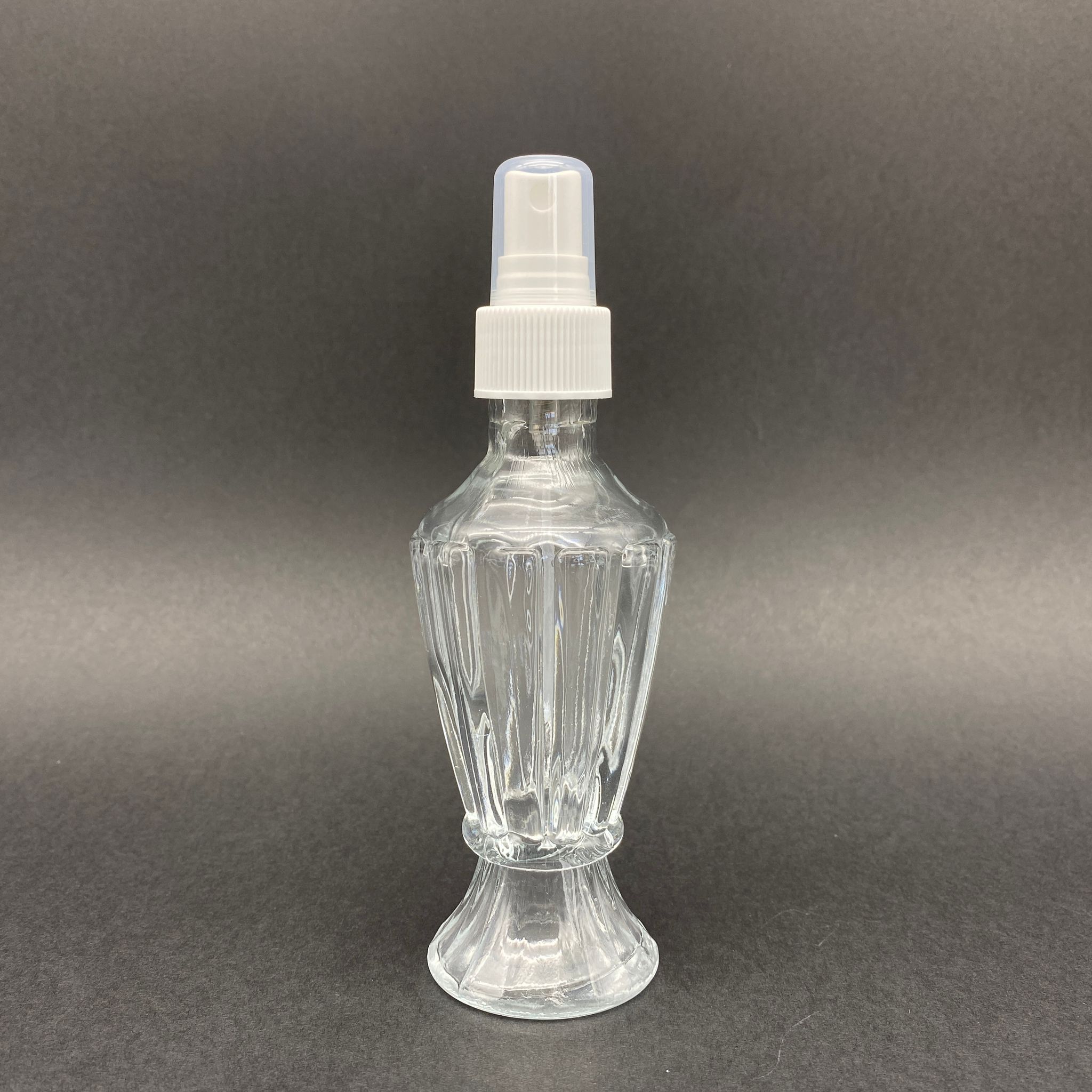 90 Cc Hürrem Vazo Şişe - Beyaz Spreyli  - 90 Ml Hürrem Vazo Model Cam Spreyli Şişe