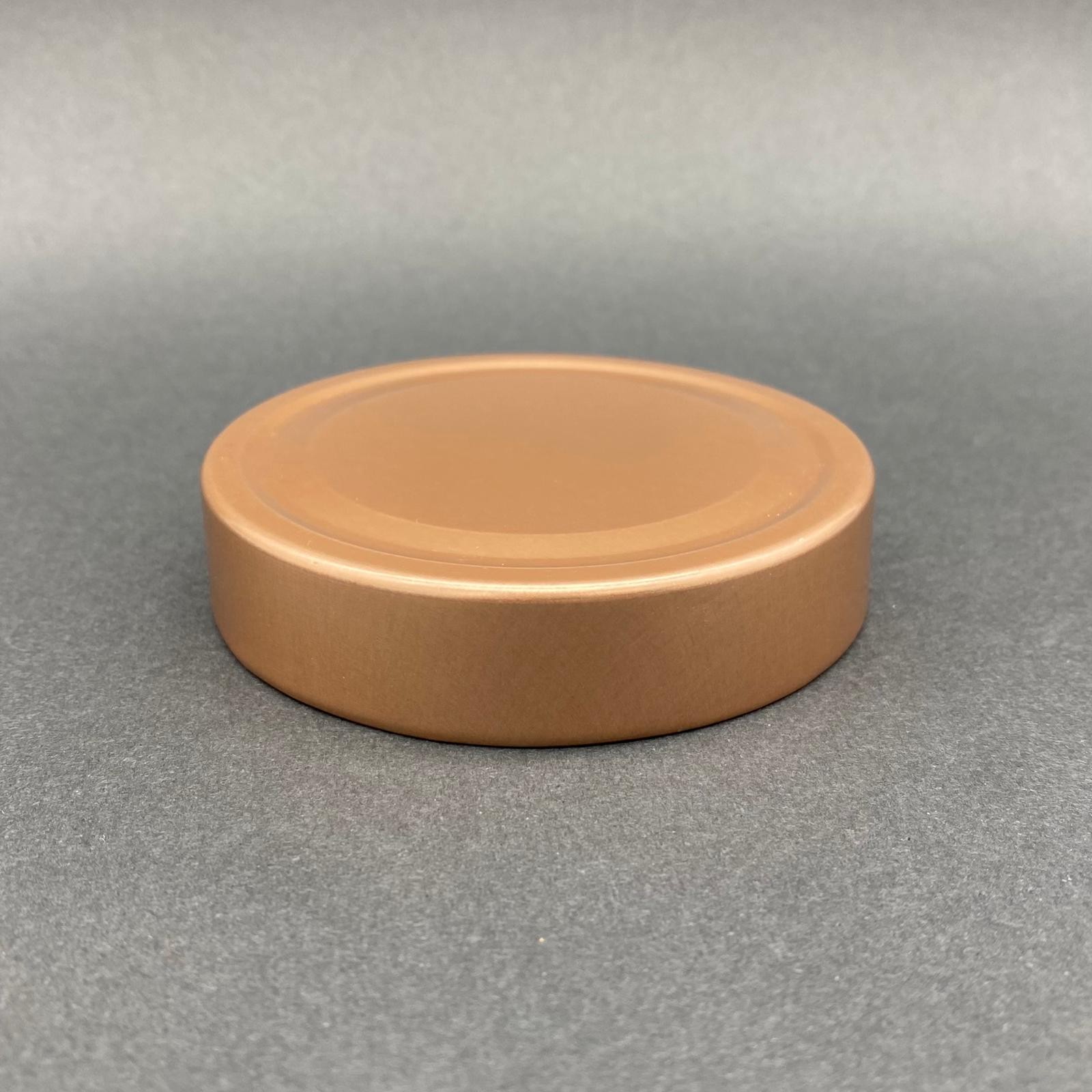 Akıllı Kapak Twist-Off 82 Mm Bronz Renk Derin Etek Kapak