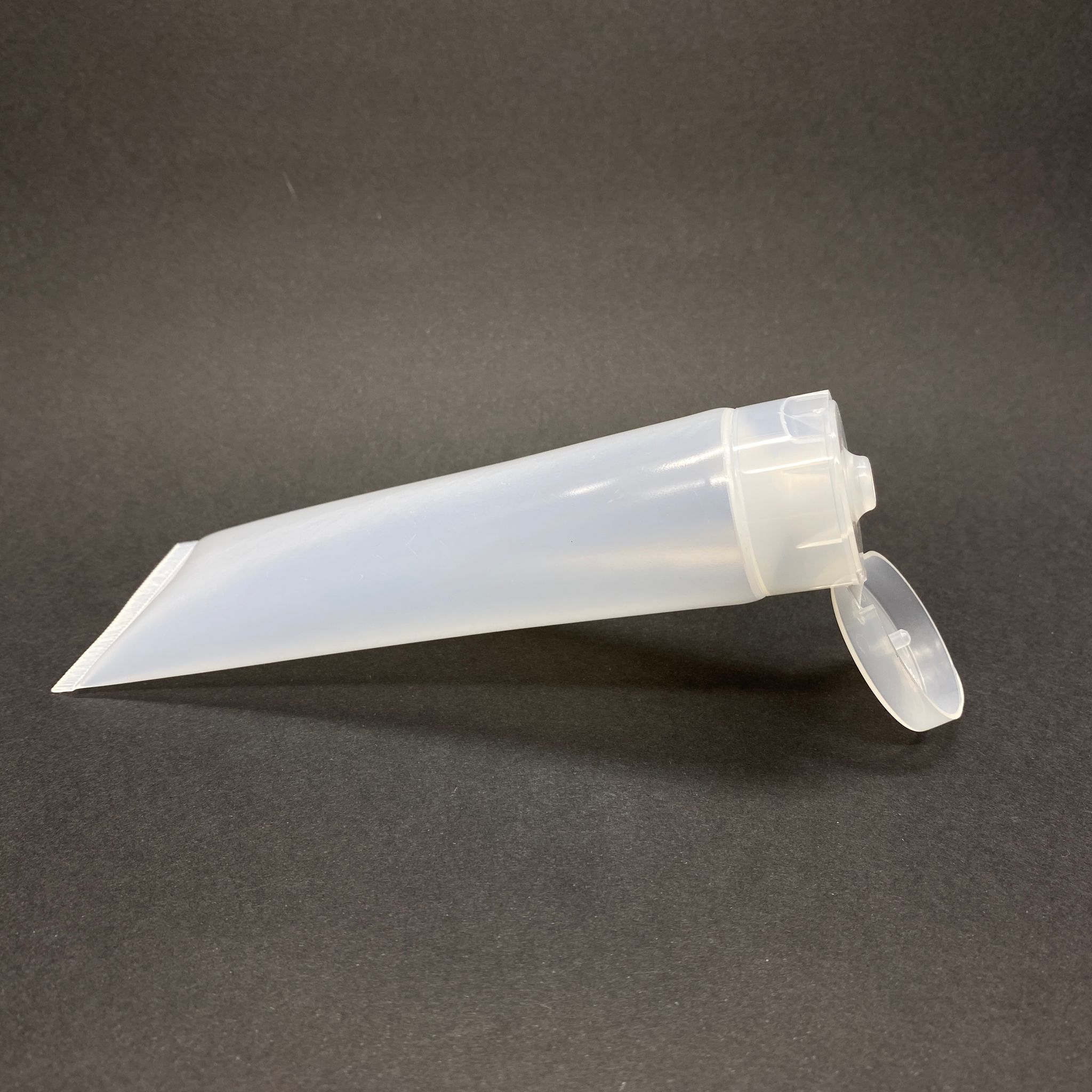 Boş Krem Tüpü Kapaklı - 100 Ml - Merhem Tüpü - Plastik Manüel Doldurulabilir Boş Tüp - Lipgloss Tüp - Dudak Parlatıcısı Tüpü - Bal Dolumu İçin Plastik Tüp  - Açılır Kapanır Fliptop Kapaklı