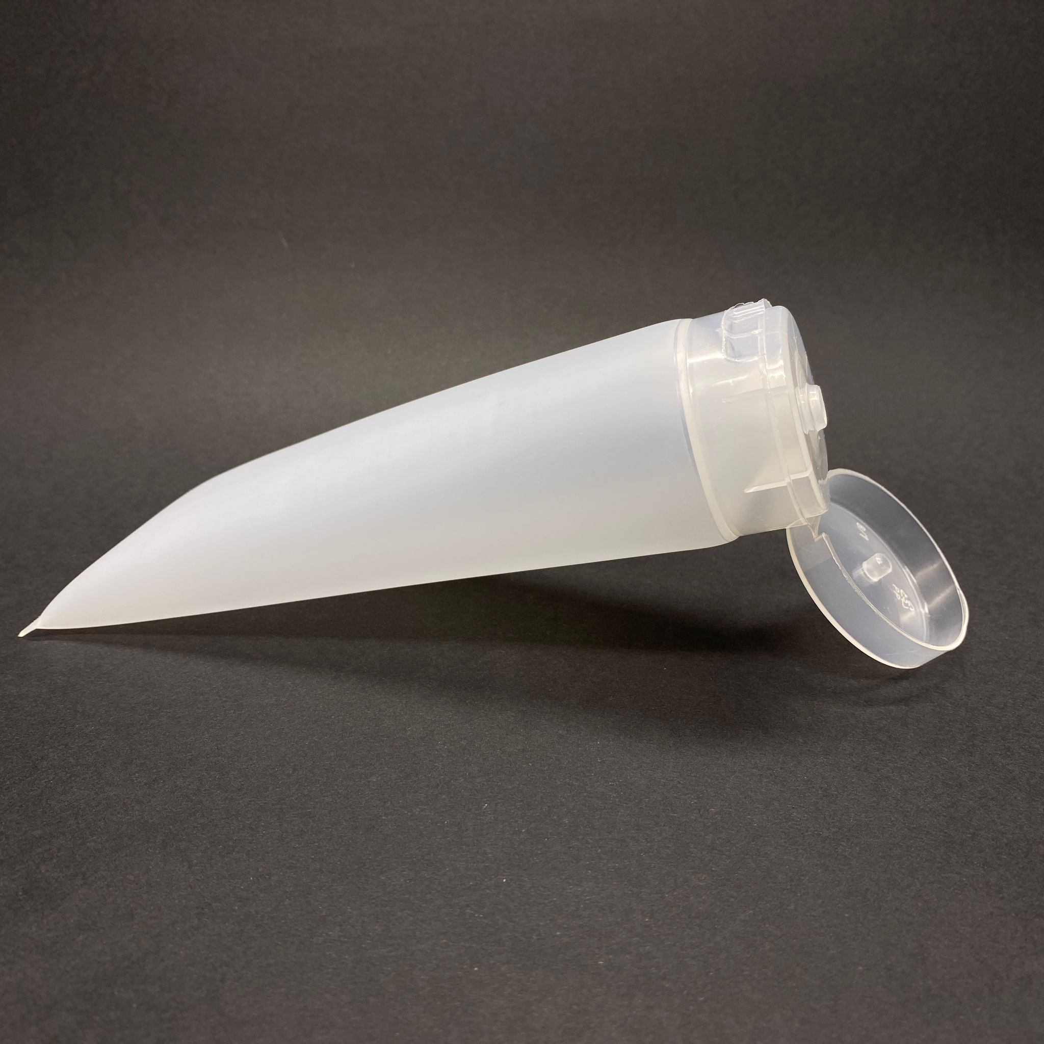 Boş Krem Tüpü Kapaklı - 250 Ml - Merhem Tüpü - Plastik Manüel Doldurulabilir Boş Tüp - Lipgloss Tüp - Dudak Parlatıcısı Tüpü - Bal Dolumu İçin Plastik Tüp  - Açılır Kapanır Fliptop Kapaklı