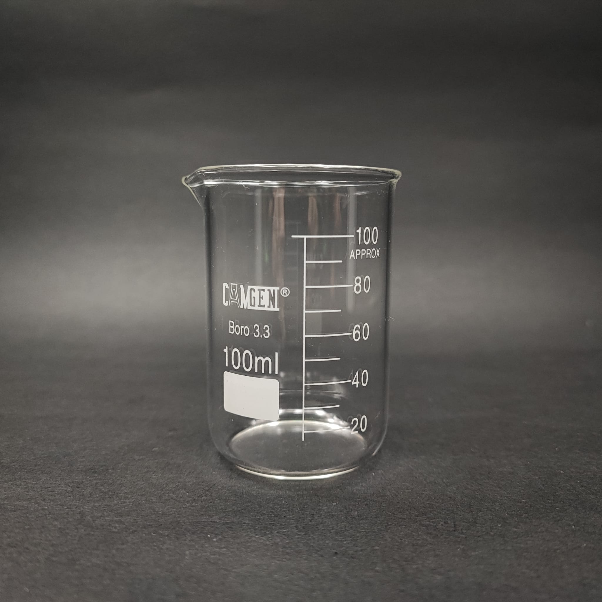 Cam Beher 100 Ml - Isıya  Dayanıklı Cam Beher