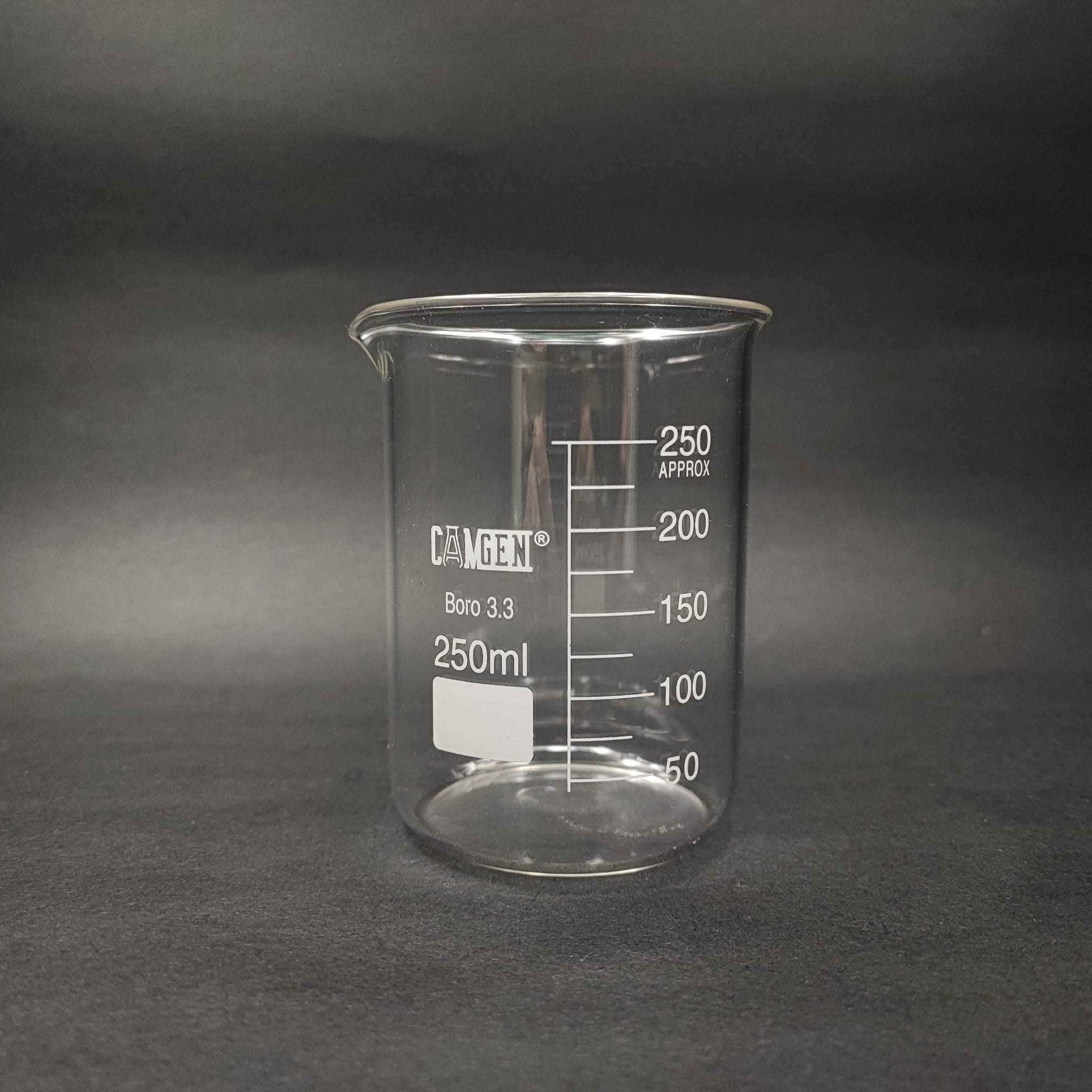 Cam Beher 250 Ml - Isıya Dayanıklı Cam Beher