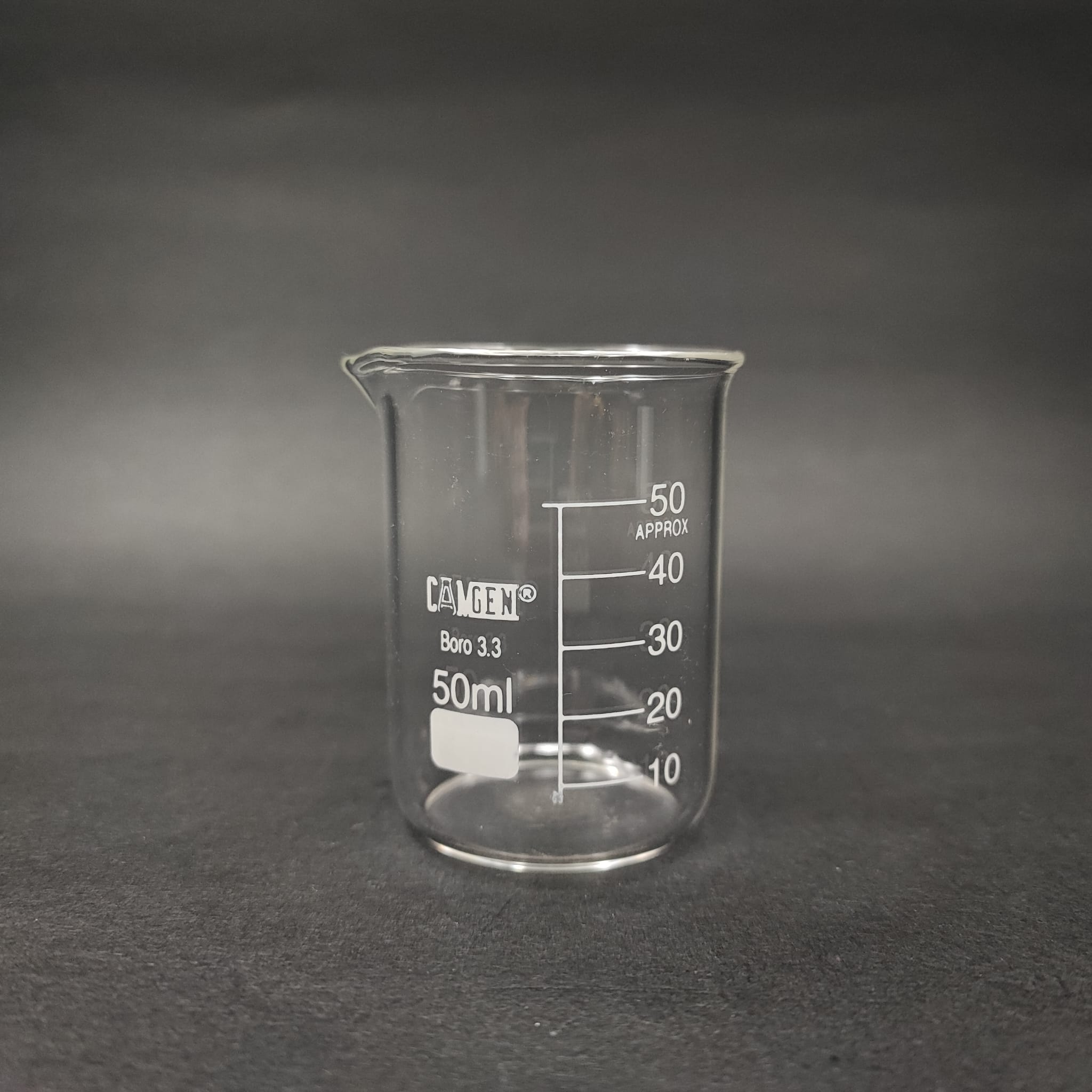 Cam Beher 50 Ml - Isıya  Dayanıklı Cam Beher Isıya Dayanıklı