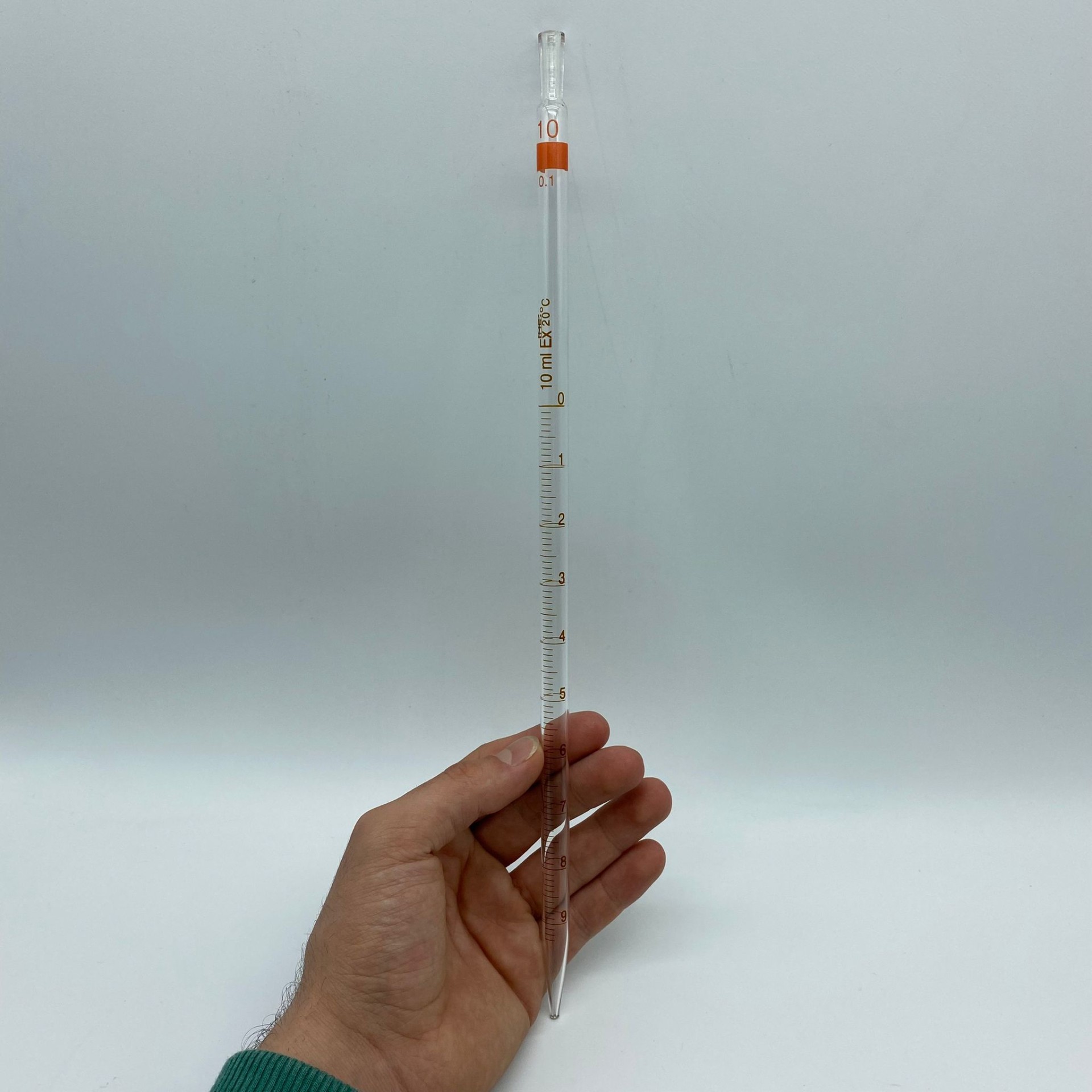 Cam Pipet 10 Cc - Dereceli Cam Pipet 10 Ml