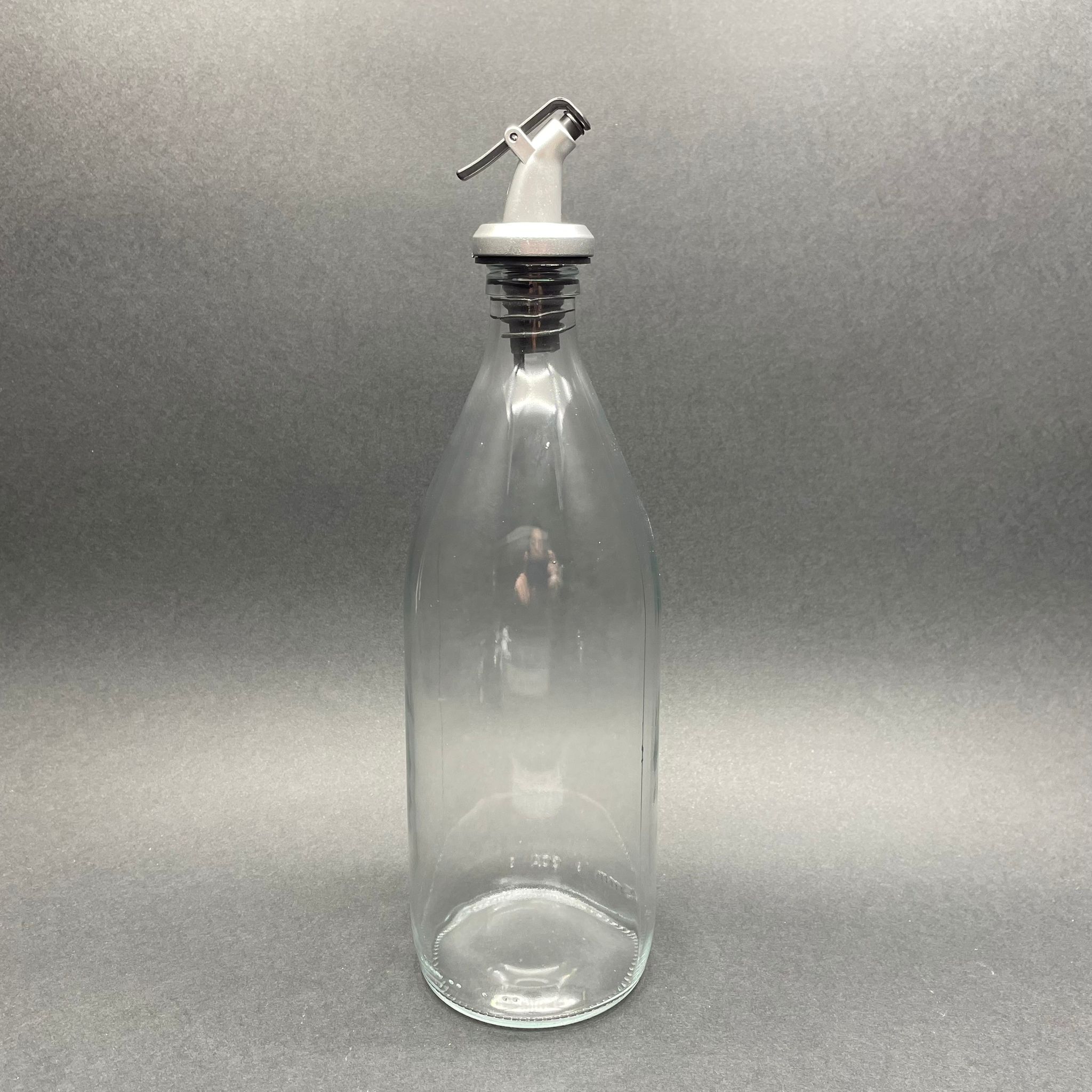 Cam Yağlık Sirkelik - 750 Ml - Yağdanlık Tıpalı Cam Şişe