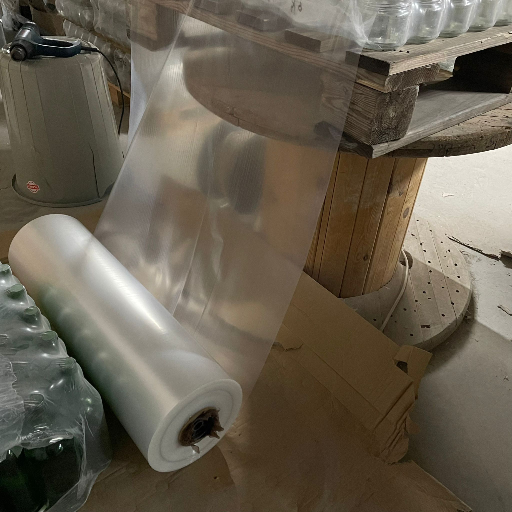 En 75 Cm Shrınk Naylonu 65 Micron Şeffaf Shrink 1 Top Fiyatı (Net 18,5 Kg Çıkar - Yaklaşık 414 Mt) - Polietilen - Ambalajlama Naylonu - Paketleme Jelatini