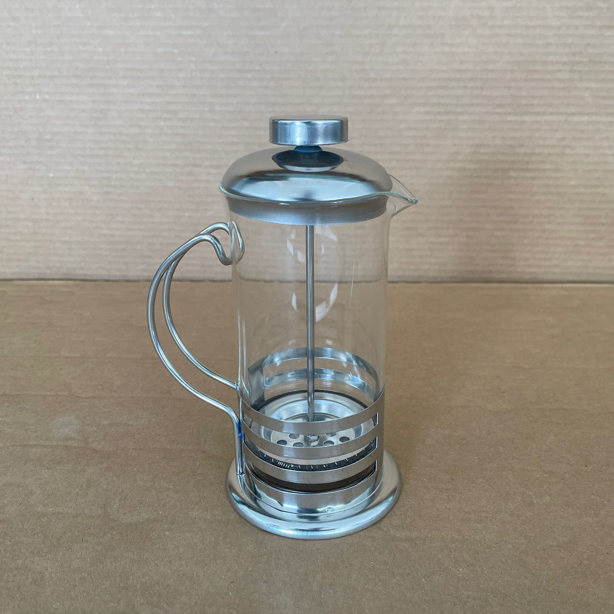 Filtre Kahve Ve Çay Demliği French Press 350 Ml - Çelik Altlı