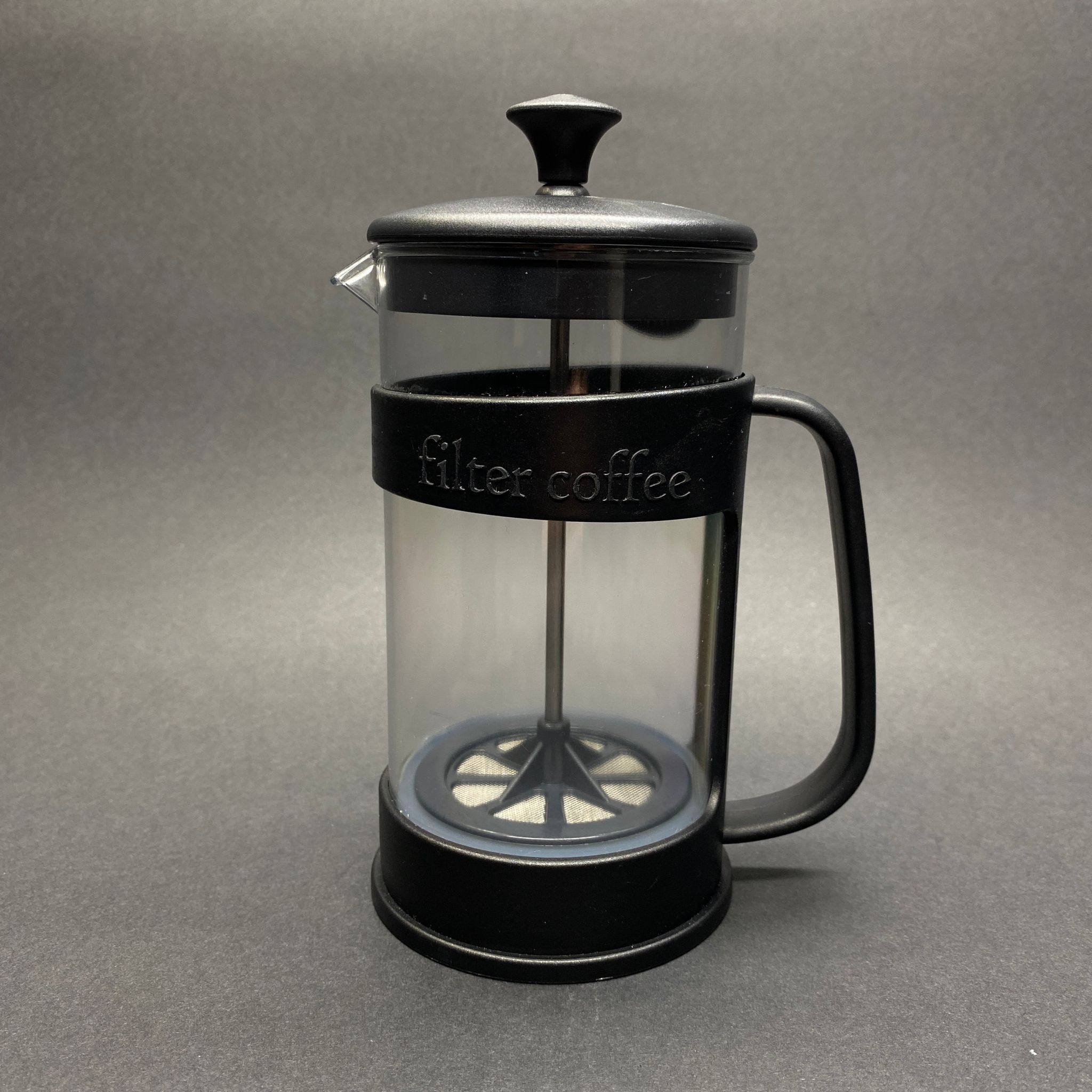 Filtre Kahve Ve Çay Demliği French Press 350 Ml - Plastik Altlı