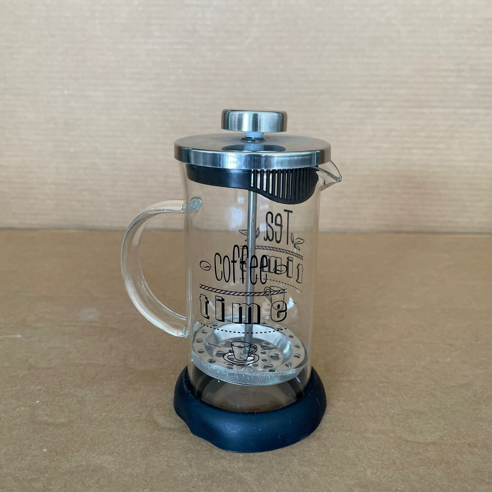 Filtre Kahve Ve Çay Demliği French Press 350 Ml - Silikon Altlı