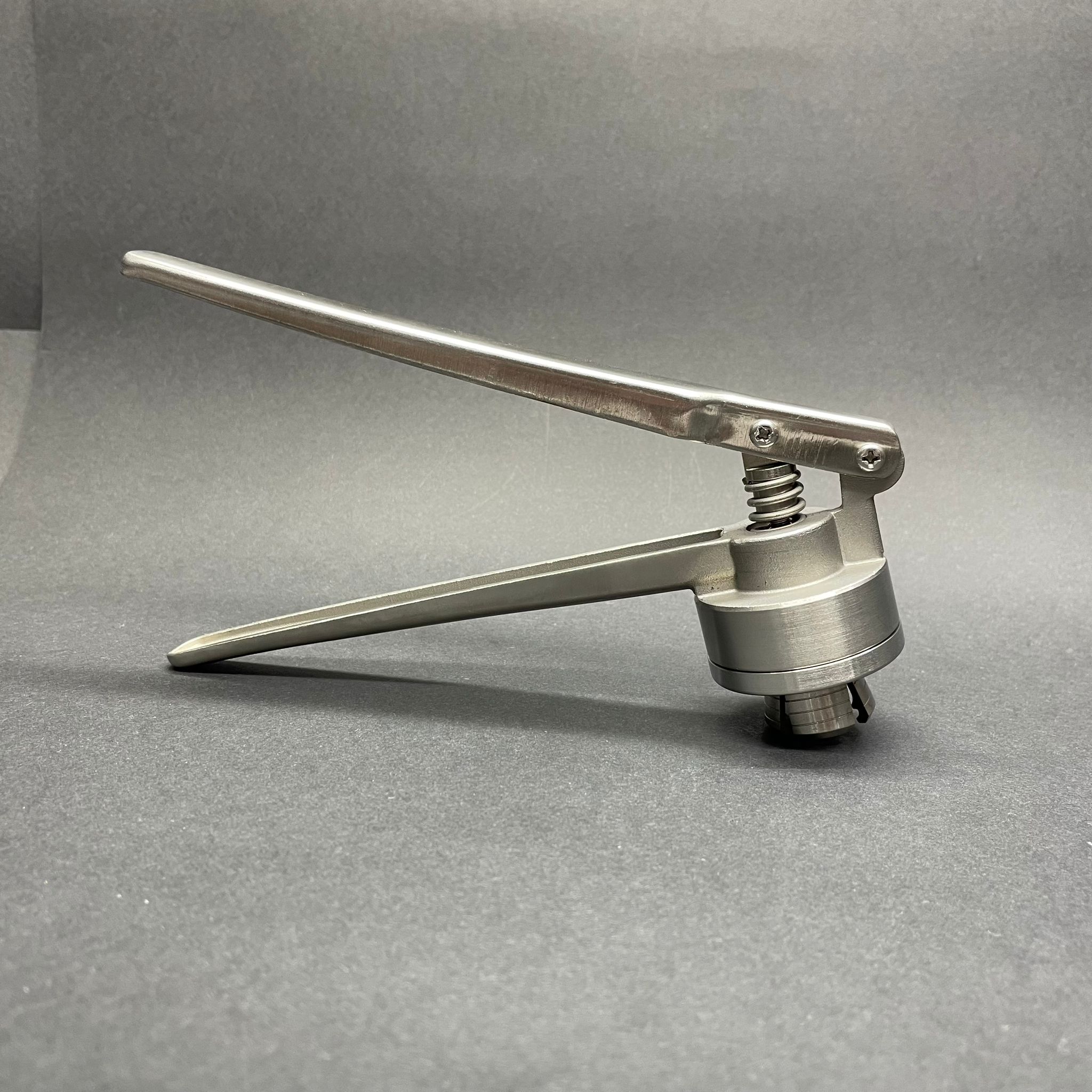 Flip Off Flakon Kapatma Pensesi 28 Mm - Serum Şişesi Kapatmak İçin Aparat - Paslanmaz Çelik Manuel Flakon Crimper