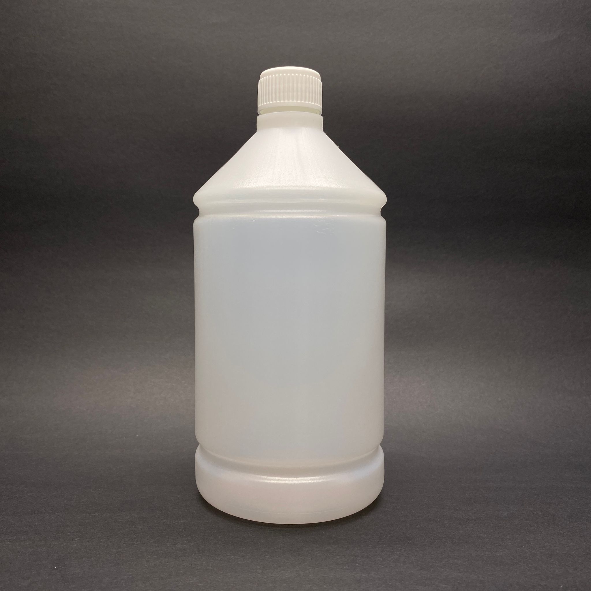 Kimyasala Uygun Polietilen Şişe - 1 Lt Kimyasal İçin Plastik Şişe + Contalı Kapak