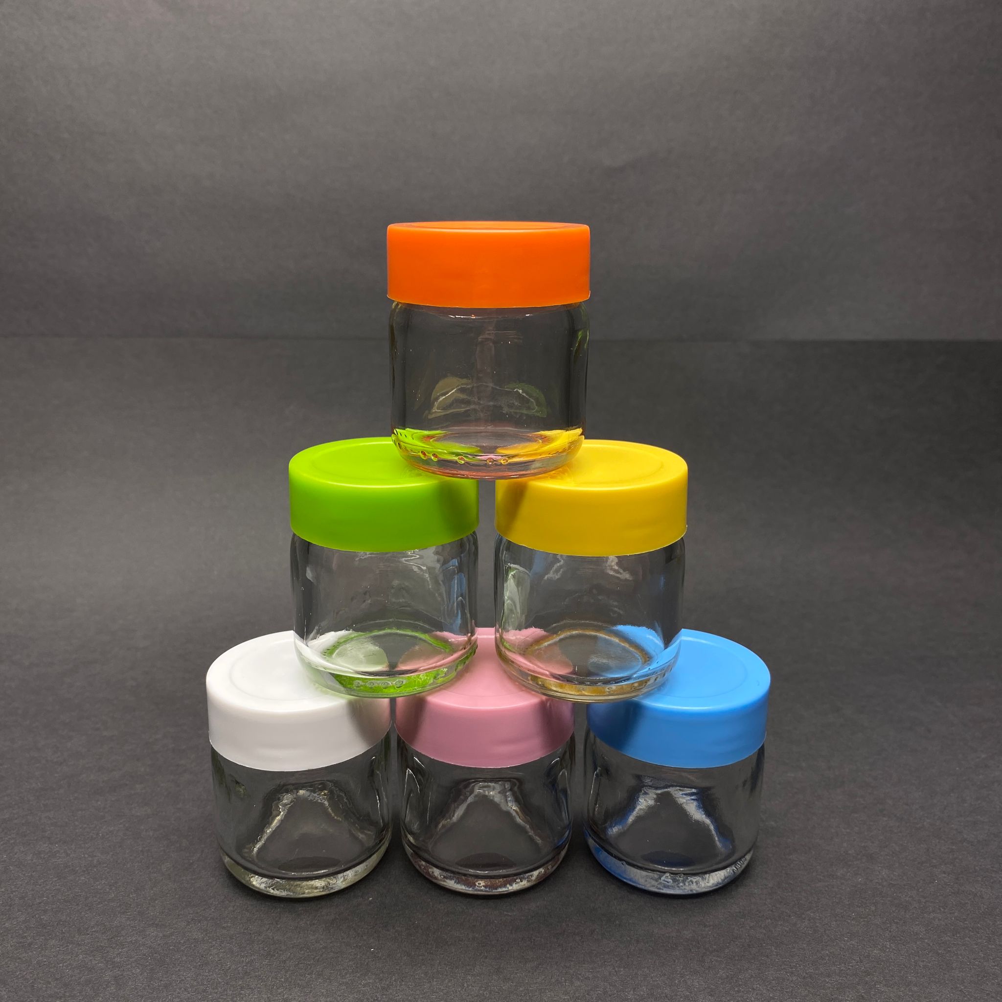 Mini Bebek Maması İçin Paşabahçe Cam Kavanozları - 6Lı Paket - 40 Ml Silindir