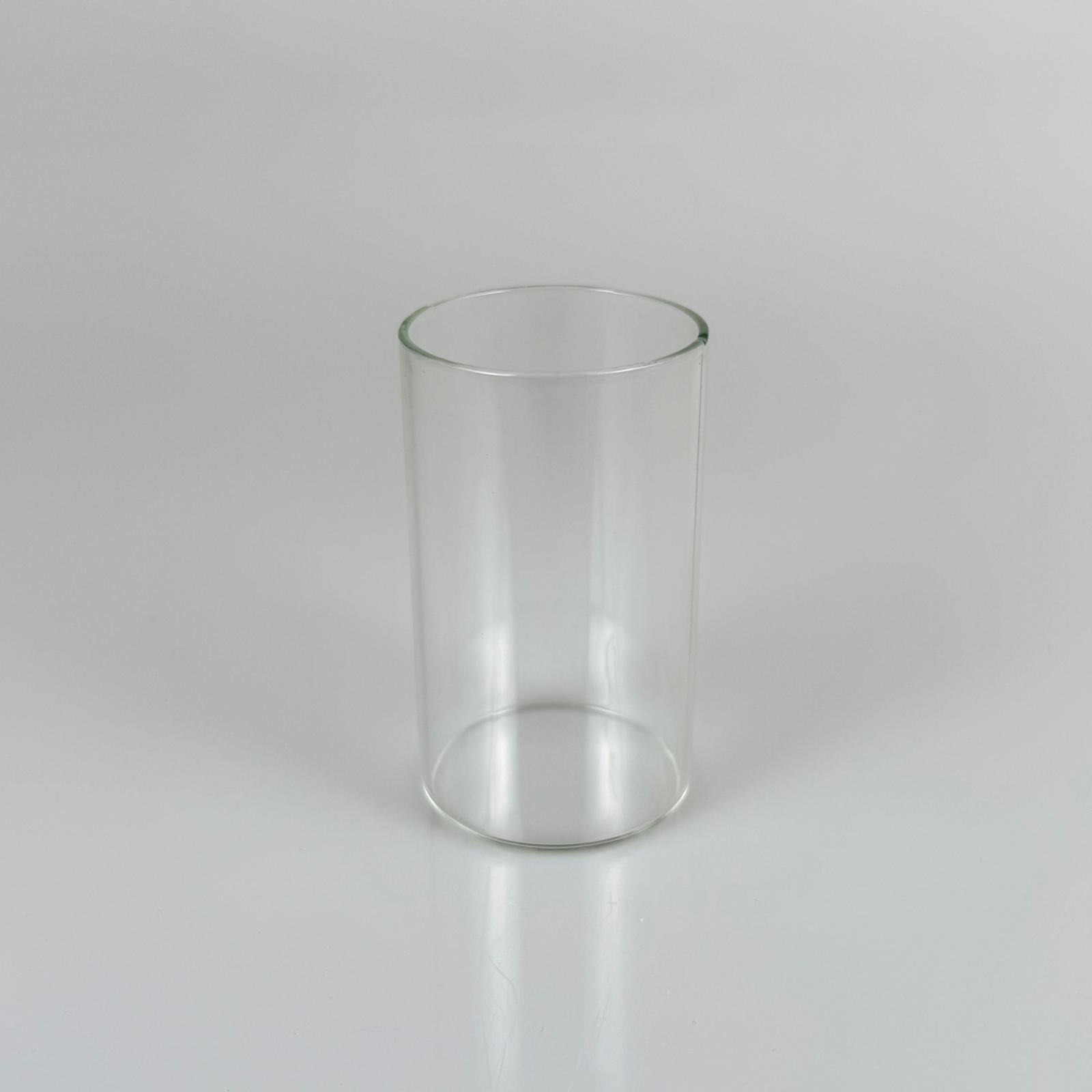 Mum Bardak - Şeffaf - Mum İçin Cam Bardak - Toptan Mum Bardak - Boş Mum Bardağı - 110 Cc (47X80 Mm)