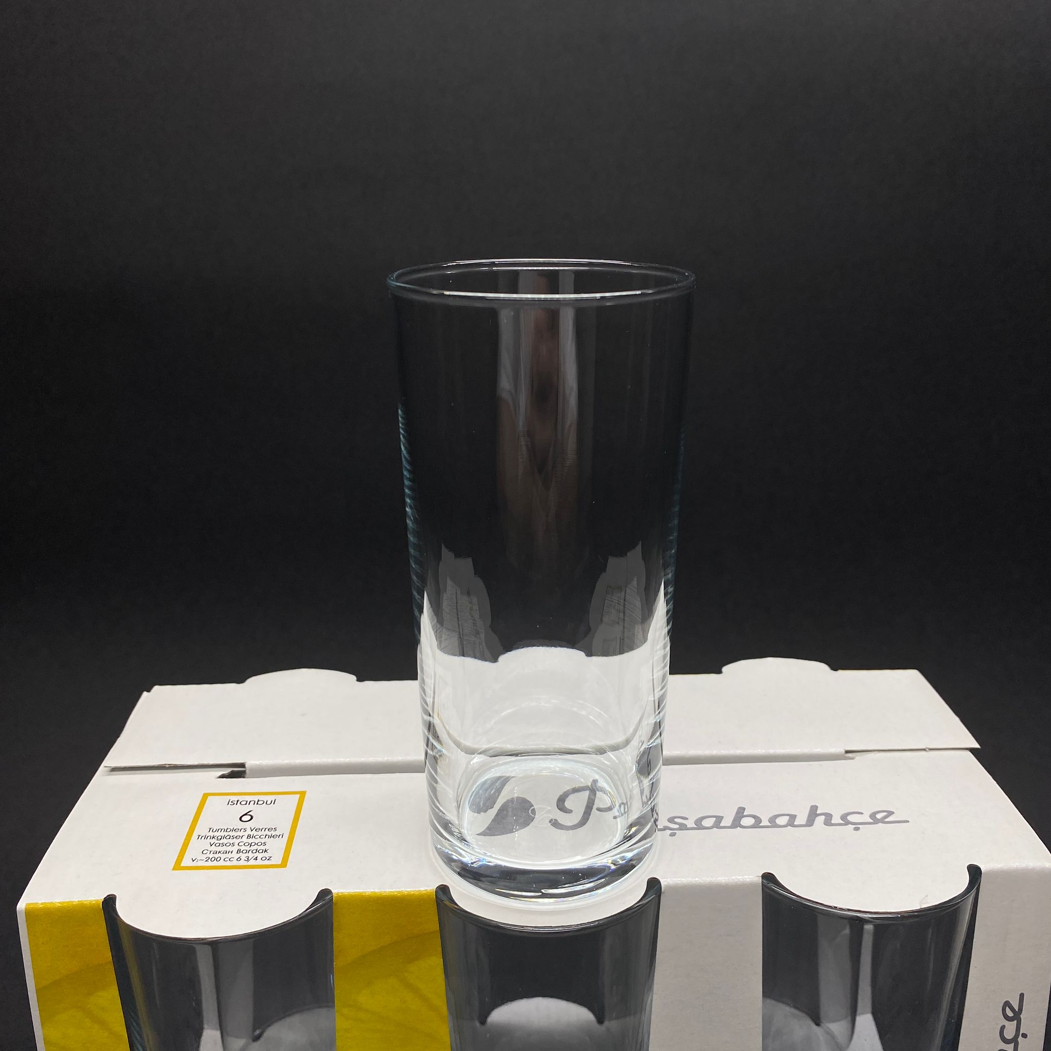 Paşabahçe 42138 Limonata Bardağı 6'Lı İnce Uzun Bardak