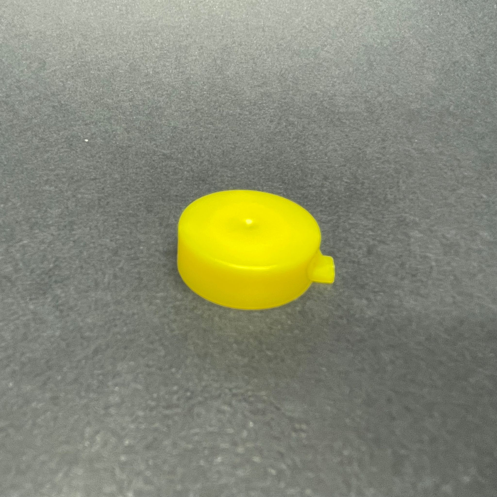 Penisilin Kapak - 20 Mm Flakon Kapak Sarı - Penisilin Şişesi İçin Sızdırmaz Plastik Kapak