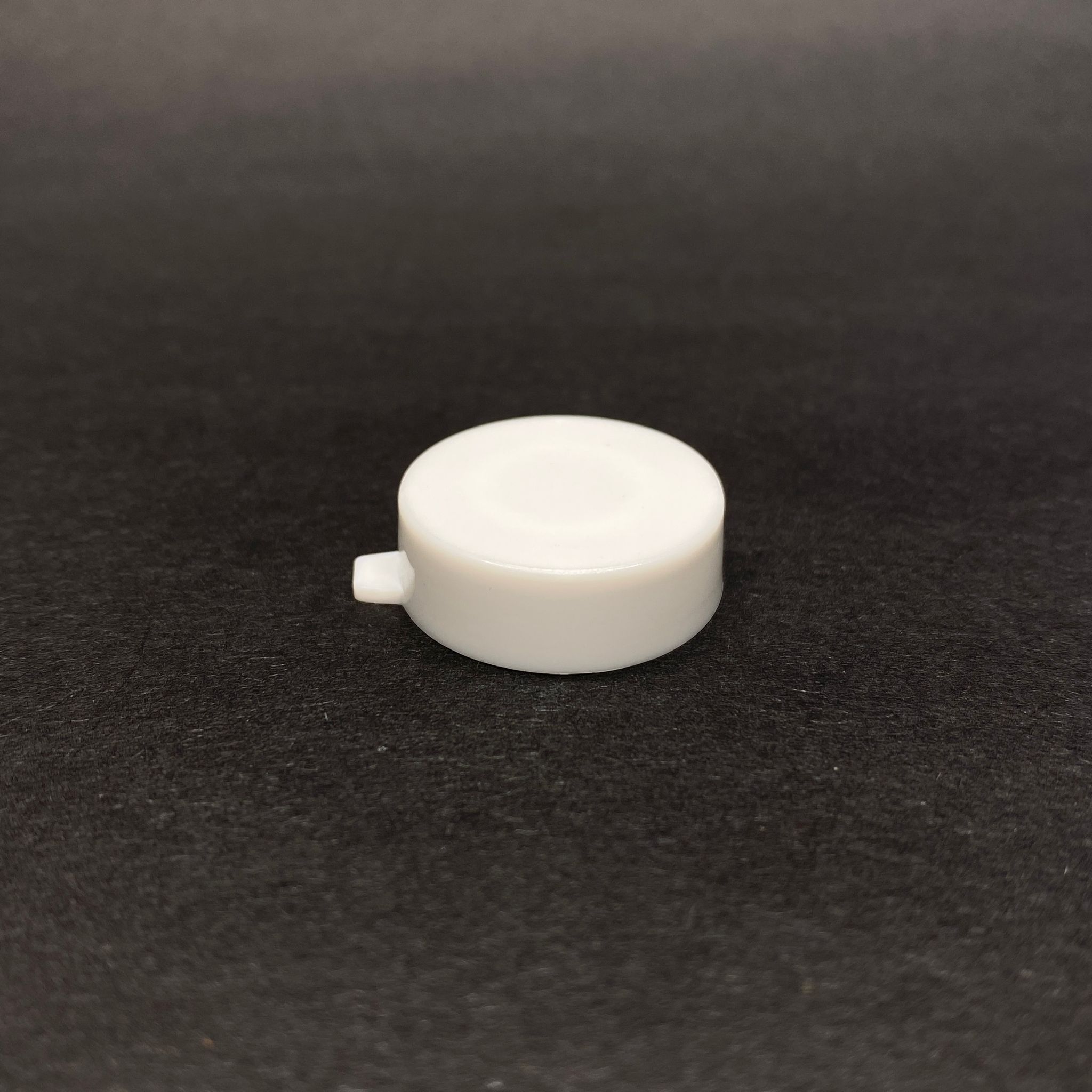 Penisilin Kapak Beyaz - 20 Mm Flakon Kapak Beyaz - Penisilin Şişesi İçin Sızdırmaz Plastik Kapak Düz