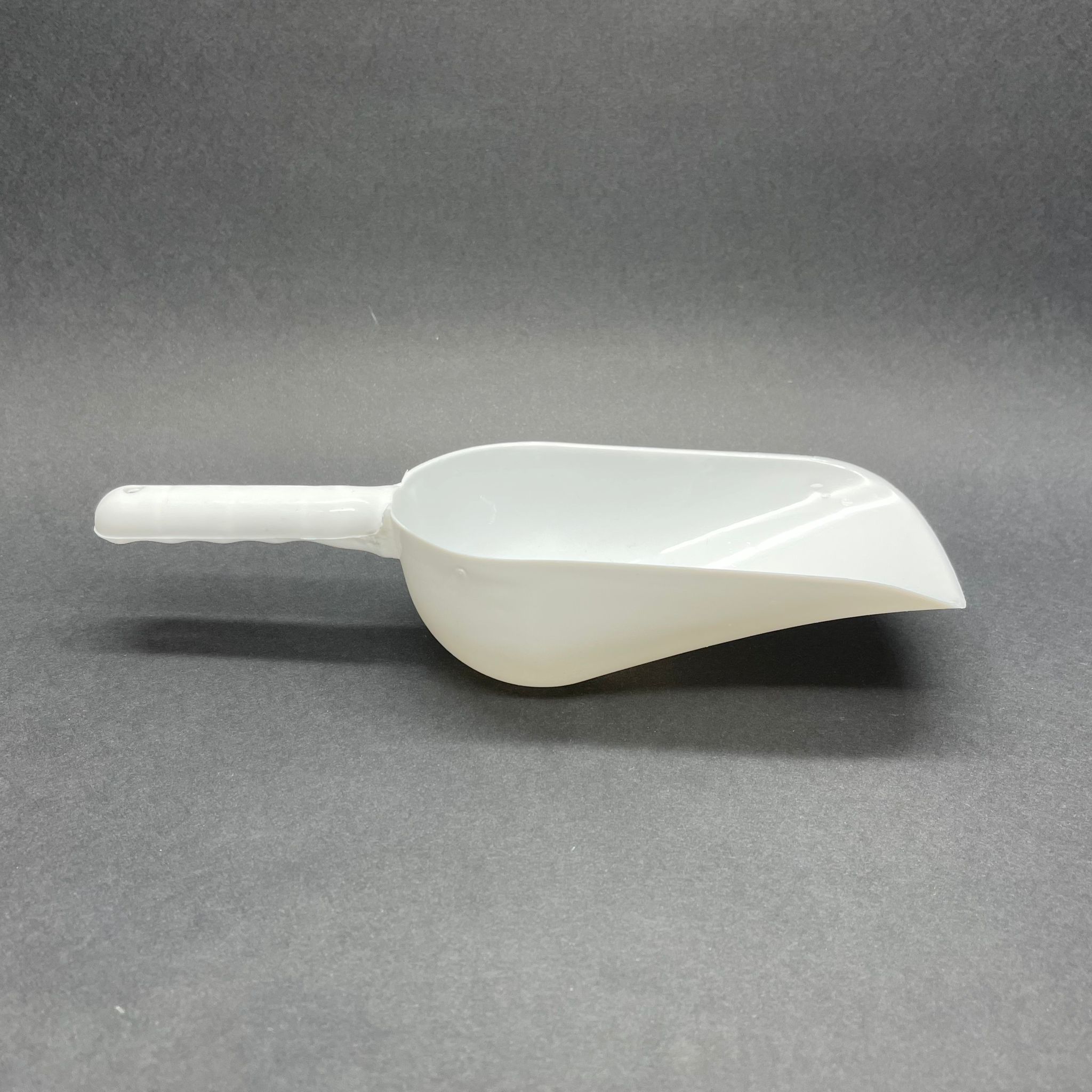 Plastik Kürek - Plastik Erzak Küreği - Derin Bakkal Küreği - Beyaz Renk - Ufak  Boy